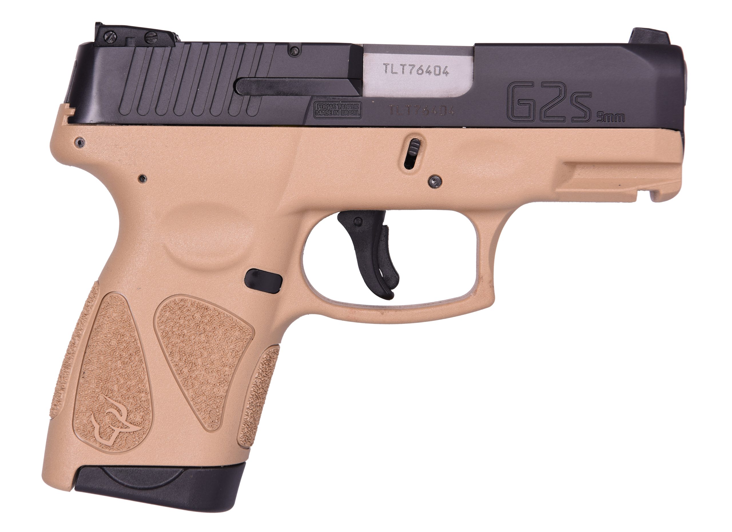 TAURUS G2S 9MM BLK/FDE 3.2" 7+1 #
