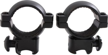 TRADITIONS RINGS 1" 3/8" - DOVETAIL MEDIUM MATTE BLACK