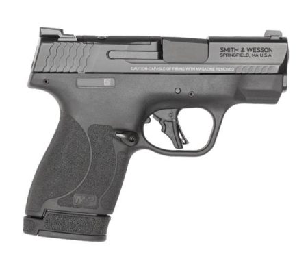 S&W M&P Shield Plus Optics Ready Handgun 9mm Luger 10rd Magazines 3.1" Barrel Thumb Safety Night Sights
