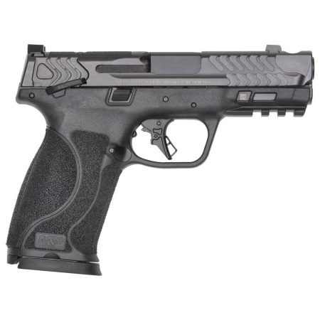 S&W PC M&P 10mm M2.0 Carry Comp Handgun 10mm Auto 10rd Magazines(2) 4" Barrel OR Thumb Safety Black Compliant