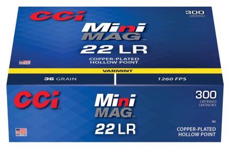 CCI 22 LR MINI MAG 36 GR HP 300CT PACK 300 RD/BX 10 BX/CS