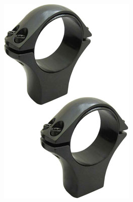 SAKO OPTILOCK RINGS - 1" TUBE EXTRA LOW BLACK