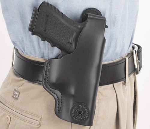 DESANTIS DUAL CARRY II HOLSTER - IWB/OWB FOR GLOCK 19/23 RH BLK - Image 3