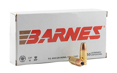 BARNES DEFENSE 9MM 115 GR 50/500