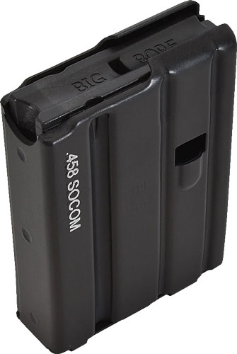 D&H TACTICAL MAGAZINE 458SOC - 4RD BLK W/LASER LOGO AR15