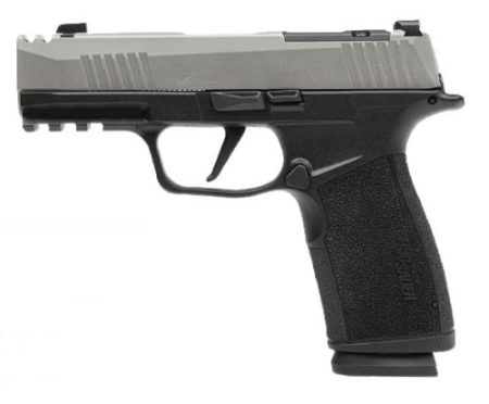 SIG P365X MACRO 9MM 3.1" COMP - XRAY3 (2)17RD STAINLESS/BLACK