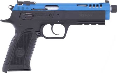 TANFOGLIO FORCE 22LR 4.9" - POLY FRAME BLUE STEEL SLIDE