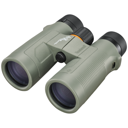 Bushnell 10x42 Bone Collector Binocular Roof with Harness Box Green