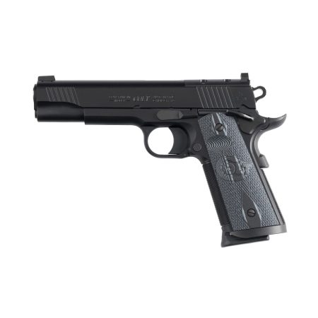 Colt CCU Government 1911 Handgun 9mm Luger 9rd Magazine 5" Barrel Matte Black DLC G10 Grips Optic Ready