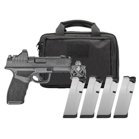Springfield Gear Pac Hellcat Pro Comp OSP Handgun 9mm Luger 10rd Magazines(4) 3.7" Barrel Green Dot & Bag CA Compliant