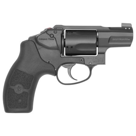 Smith & Wesson Bodyguard 38 2.0 Handgun .38 Spl+P 5rd Capacity 1.875" Barrel Black with Crimson Trace Laser