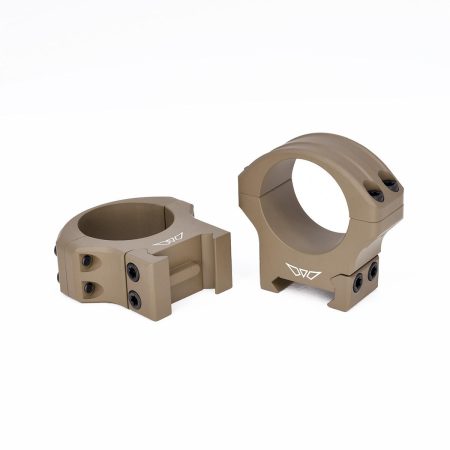 Warne HyperLite 30mm Medium Dark Earth Scope Rings