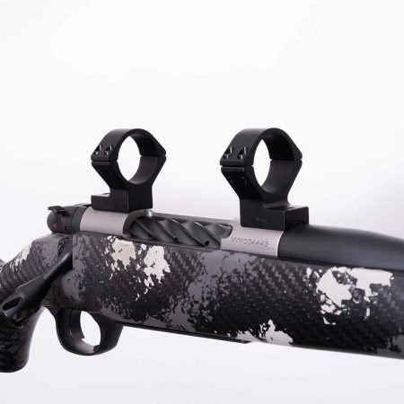 Weatherby Mark V Rifle Scope Mount Magnum Action (9-lug) 1" Med Matte Black